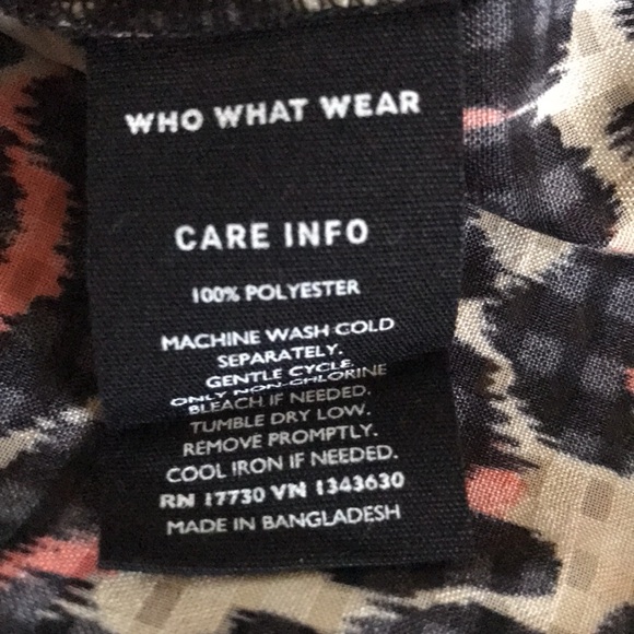 Who What Wear Sleeveless Top - Picture 7 of 7